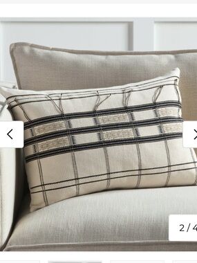 NWT Jaipur Nagaland Merima Pillow 26x18
